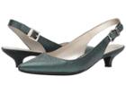 Anne Klein Expert (metallic Green Reptile) Women's 1-2 Inch Heel Shoes