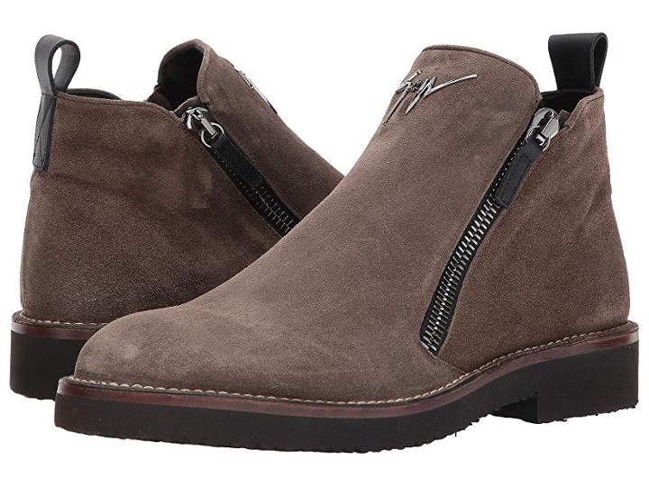 Giuseppe Zanotti Disparr Zipper Boot (brown) Men's Boots