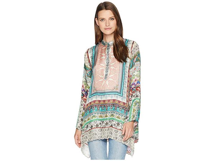 Johnny Was Frame Tunic (multi B) Women's Blouse