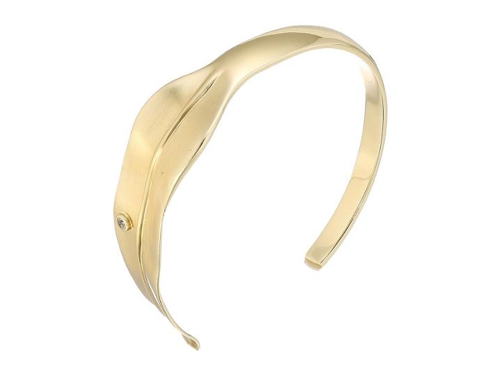 Elizabeth And James Sage Cuff Bracelet (yellow Gold) Bracelet