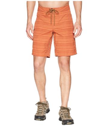 Toad&co Cetacean Trunk (terra Cotta Stitch Print) Men's Swimwear