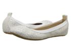Yosi Samra Kids Limited Edition Miss Samara (toddler/little Kid/big Kid) (white Chunky Glitter) Girls Shoes