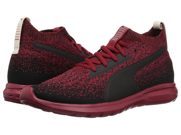Puma Vigor Evoknit Fs (red Dahlia/puma Black) Men's Shoes
