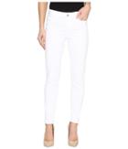 Liverpool Penny Ankle Skinny Vintage Slub Stretch Twill In Bright White (bright White) Women's Jeans