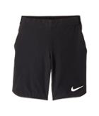 Nike Kids Flex Ace Tennis Short (little Kids/big Kids) (black/white) Boy's Shorts