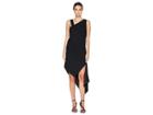 Neil Barrett Spiral Fall-away Dress (black) Women's Dress