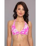 Roxy Beach Babe Angel Boost Halter D-cup (tropical Pink) Women's Swimwear
