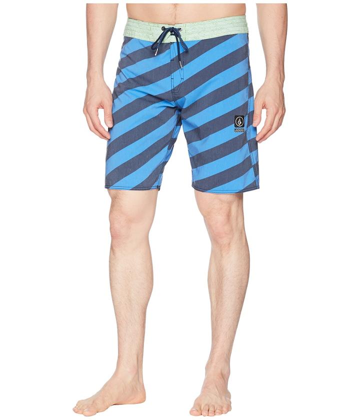 Volcom Stripey Stoney 19 (indigo) Men's Swimwear