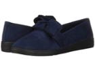 Soft Style Pazazz (true Navy Faux Suede) Women's Flat Shoes