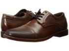 Rockport Style Purpose Perf Cap Toe (brown Leather) Men's Shoes