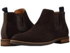 Florsheim Uptown Plain Toe Gore Boot (brown Suede/leather) Men's Pull-on Boots
