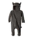 Nununu Viking Footed Overall (infant) (charcoal) Boy's Overalls One Piece