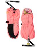 Roxy Kids Snow's Up Little Miss Mitt (neon Grapefruit) Extreme Cold Weather Gloves