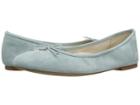 Sam Edelman Felicia (amalfi Blue Kid Suede Leather) Women's Flat Shoes