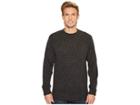 Pendleton Shetland Crew Sweater (black Heather) Men's Sweater