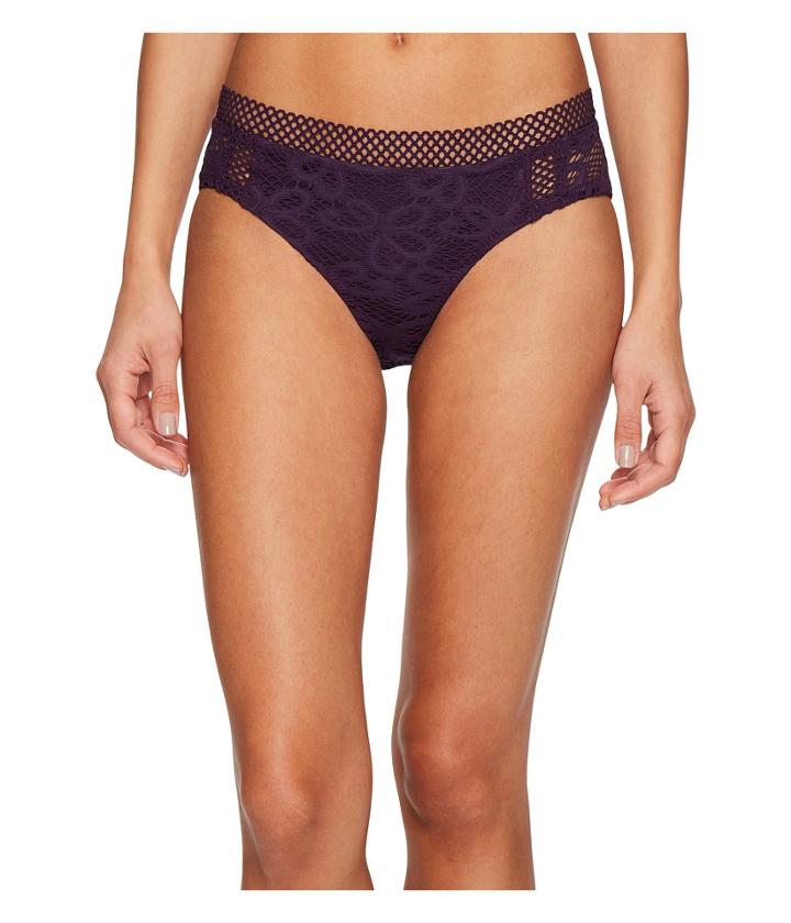 Becca By Rebecca Virtue Captured American Fit Pant Bottoms (plum) Women's Swimwear