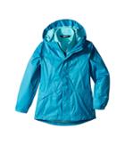 The North Face Kids Stormy Rain Triclimate (little Kids/big Kids) (algiers Blue Crackle Emboss) Girl's Coat