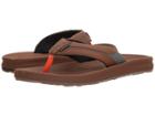 Quiksilver Travel Oasis Ii (brown/brown/orange) Men's Sandals
