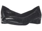 David Tate Piper (black Croc Patent Print) Women's  Shoes