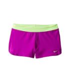 Nike Kids Cover-up Shorts (big Kids) (vivid Purple) Girl's Swimwear
