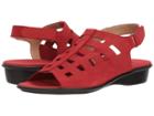 Sesto Meucci Elita (dark Red Nabuk) Women's Sandals