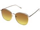 Thomas James La By Perverse Sunglasses Joy (gold/honey Amber Gradient) Fashion Sunglasses