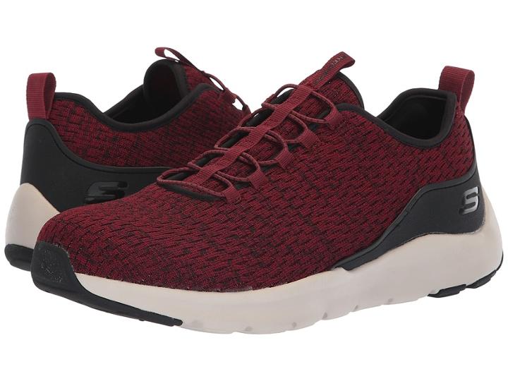 Skechers Nichlas Rogates (burgundy) Men's Shoes