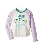 Peek Every Day Earth Day Tee (toddler/little Kids/big Kids) (lavender) Girl's T Shirt