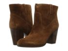 Frye Myra Bootie (wood Oiled Suede) Women's Boots
