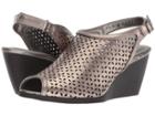 Bandolino Apela (pewter Metallic Nappa Pu) Women's Wedge Shoes