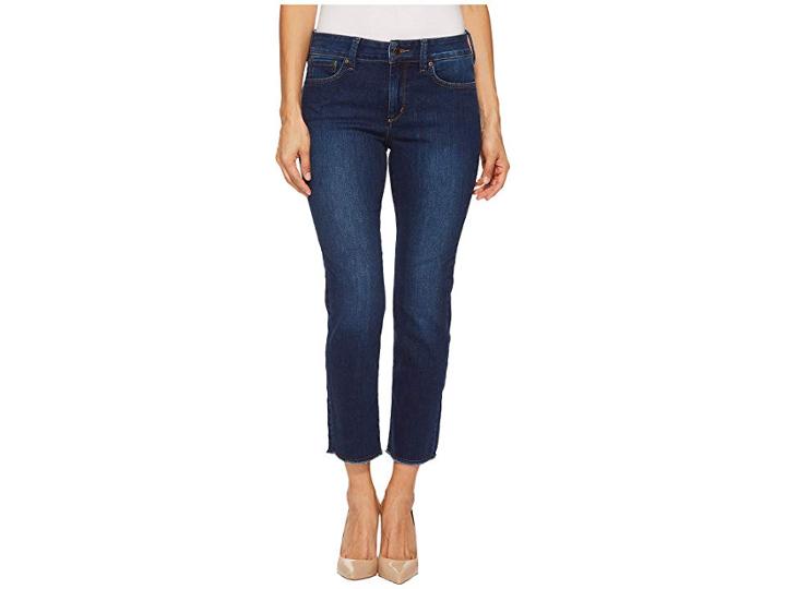Nydj Petite Petite Sheri Slim Ankle W/ Fray Hem In Cooper (cooper) Women's Jeans