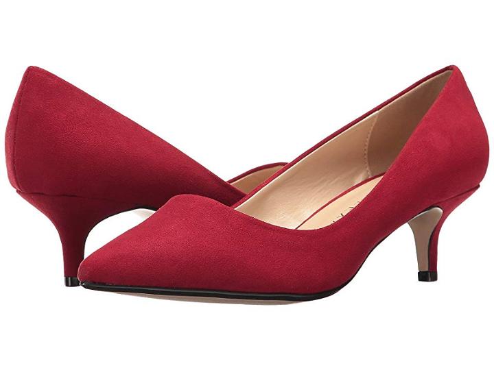 Athena Alexander Teague (red Suede/faux Suede) Women's Shoes