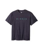 Vissla Kids Foundation T-shirt (big Kids) (black Heather) Boy's T Shirt
