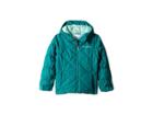 Columbia Kids Casual Slopestm Jacket (little Kids/big Kids) (emerald Heather/pixie) Girl's Coat