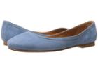 Frye Carson Ballet (aqua Suede) Women's Flat Shoes