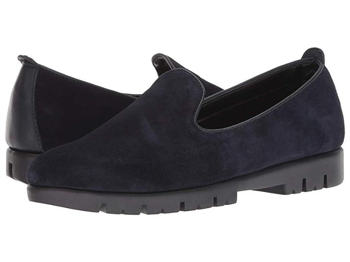 The Flexx Smokinhot Plush (blue Suede/cashmere) Women's  Shoes