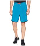 New Balance Energy Shorts (lake Blue/black) Men's Shorts