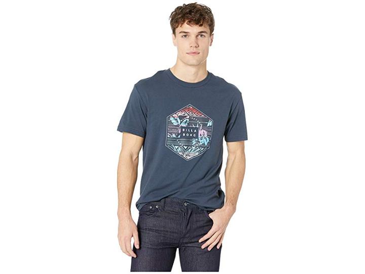 Billabong Access Fill Short Sleeve T-shirt (navy) Men's T Shirt