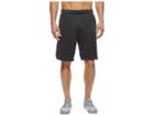 Nike Dri-fit Heathered 9 Training Short (black/metallic Hematite) Men's Shorts