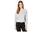 Rvca Stranger Fleece Pullover (heather Grey) Women's Long Sleeve Pullover