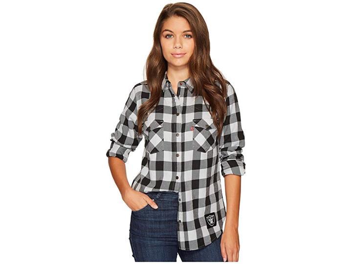 Levi's(r) Womens Raiders Buffalo Western (red) Women's Clothing