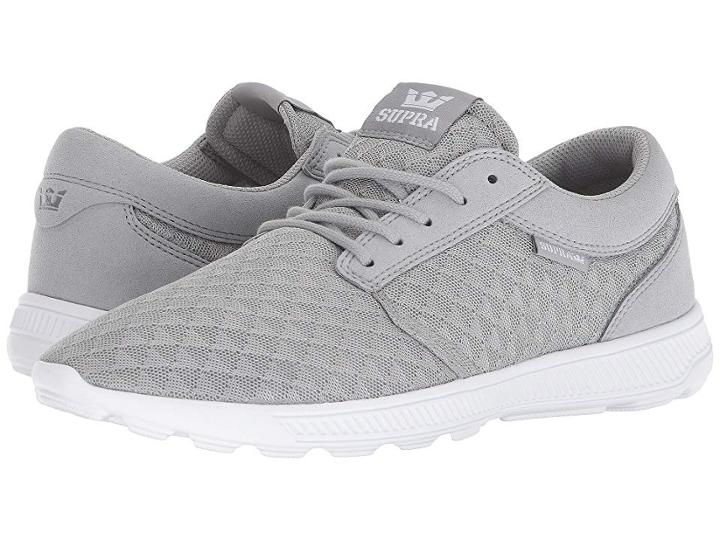 Supra Hammer Run (light Grey/white) Men's Skate Shoes