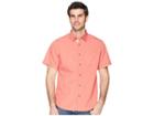 Mountain Khakis Cottonwood Short Sleeve Shirt (rojo Solid) Men's Clothing