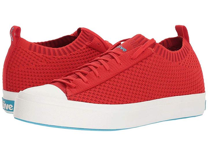 Native Shoes Jefferson 2.0 Liteknit (torch Red/shell White) Shoes