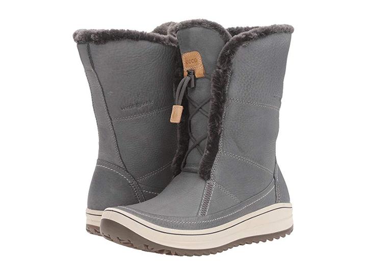 Ecco Sport Trace Tie (dark Shadow) Women's Cold Weather Boots