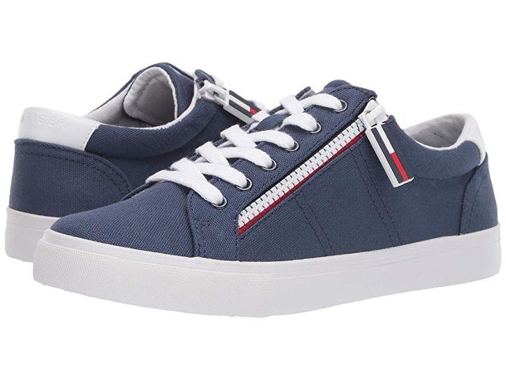 Tommy Hilfiger Paskal (dark Blue Fabric) Women's Shoes