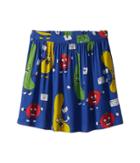Mini Rodini Veggie Woven Skirt (infant/toddler/little Kids/big Kids) (blue) Girl's Skirt