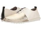 Marsell Split Two-tone Oxford (white/gold) Women's Shoes
