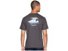 Quiksilver Waterman Todos Charger Short Sleeve T-shirt (charcoal Heather) Men's Clothing