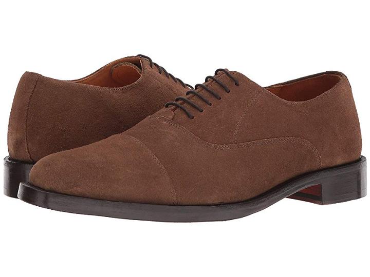 Carlos By Carlos Santana Woodstock (honey Brown Calfskin Suede) Men's Lace Up Casual Shoes